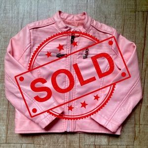 Jessica Simpson Pink Jacket Toddler Size 2T